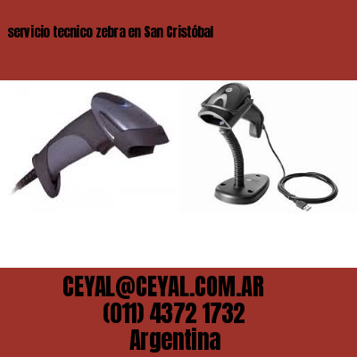 servicio tecnico zebra en San Cristóbal