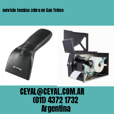 servicio tecnico zebra en San Telmo