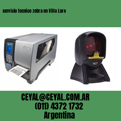 servicio tecnico zebra en Villa Luro