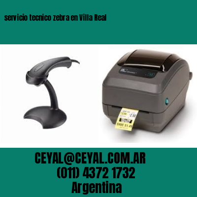 servicio tecnico zebra en Villa Real