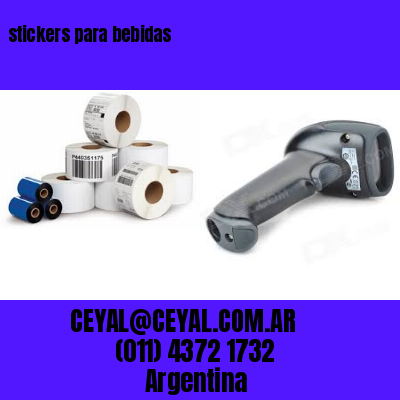 stickers para bebidas