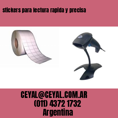 stickers para lectura rapida y precisa