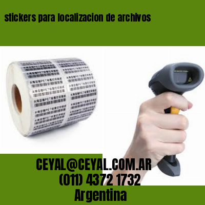 stickers para localizacion de archivos
