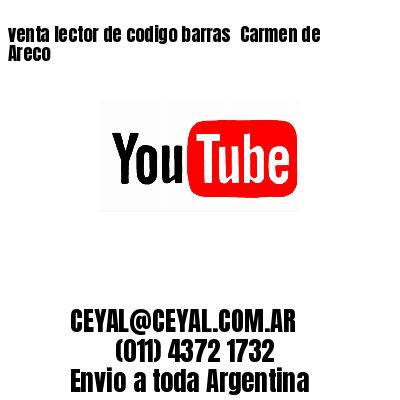 venta lector de codigo barras 	Carmen de Areco