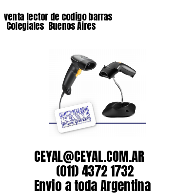 venta lector de codigo barras 	Colegiales  Buenos Aires