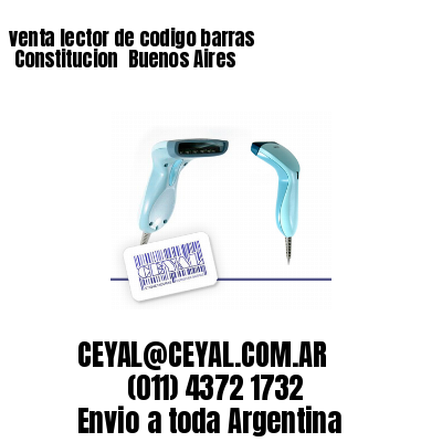 venta lector de codigo barras 	Constitucion  Buenos Aires