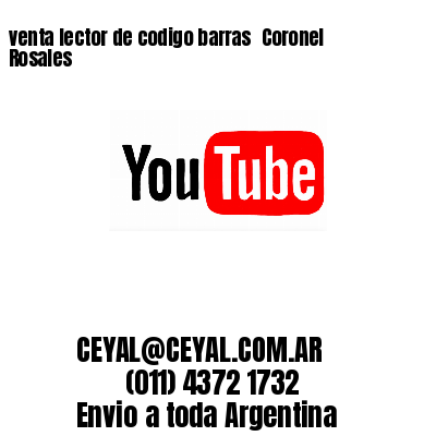 venta lector de codigo barras 	Coronel Rosales