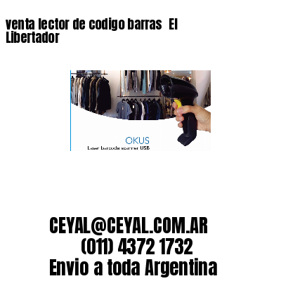venta lector de codigo barras 	El Libertador