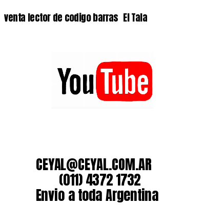 venta lector de codigo barras 	El Tala