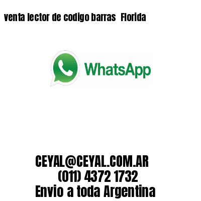 venta lector de codigo barras 	Florida