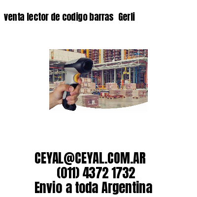 venta lector de codigo barras 	Gerli