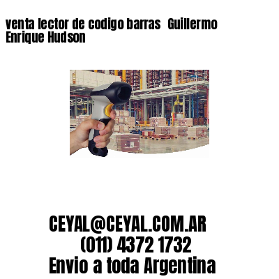 venta lector de codigo barras 	Guillermo Enrique Hudson