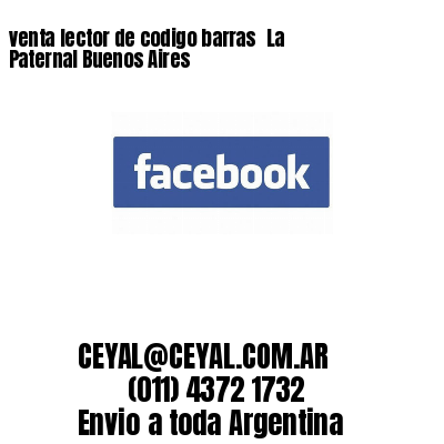 venta lector de codigo barras 	La Paternal Buenos Aires