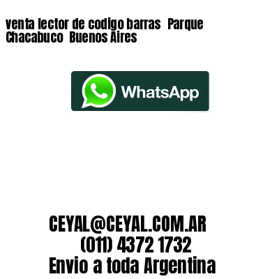 venta lector de codigo barras 	Parque Chacabuco  Buenos Aires