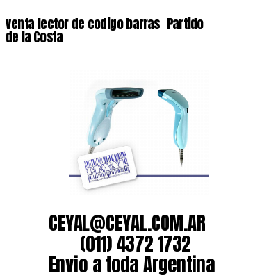 venta lector de codigo barras 	Partido de la Costa