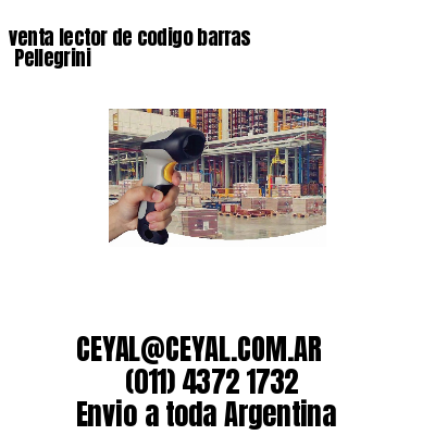 venta lector de codigo barras 	Pellegrini
