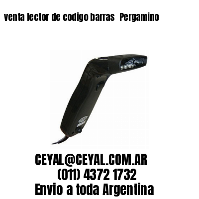 venta lector de codigo barras 	Pergamino