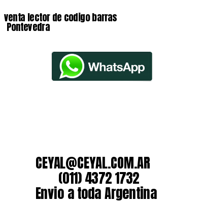 venta lector de codigo barras 	Pontevedra