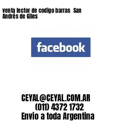 venta lector de codigo barras 	San Andrés de Giles