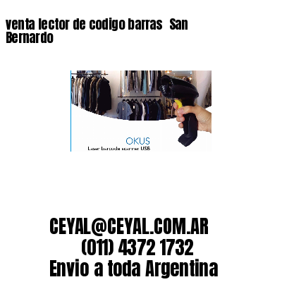 venta lector de codigo barras 	San Bernardo