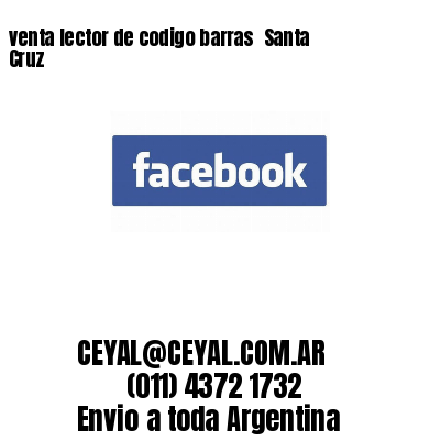 venta lector de codigo barras 	Santa Cruz