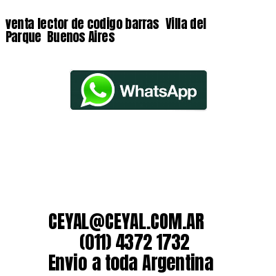 venta lector de codigo barras 	Villa del Parque  Buenos Aires