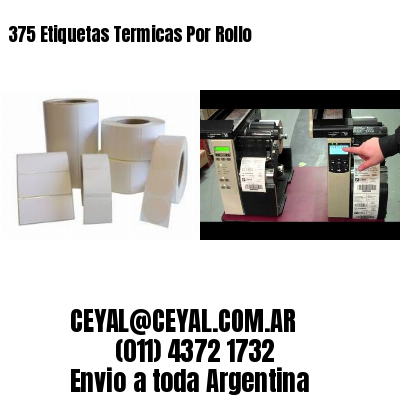 375 Etiquetas Termicas Por Rollo