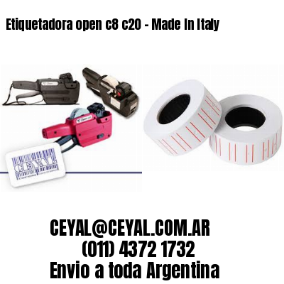 Etiquetadora open c8 c20 – Made In Italy