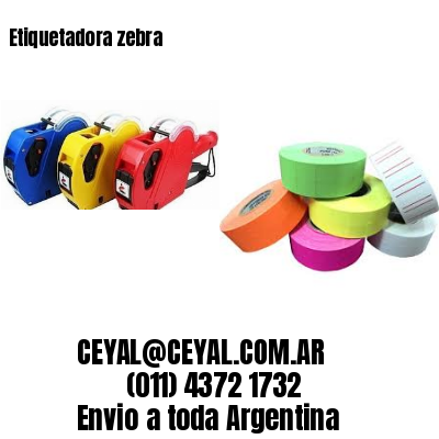 Etiquetadora zebra