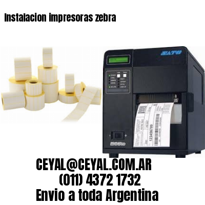 Instalacion impresoras zebra