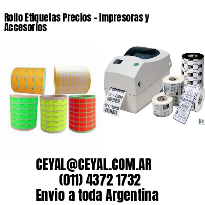 Rollo Etiquetas Precios – Impresoras y Accesorios