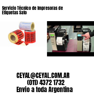 Servicio Técnico de Impresoras de Etiquetas Sato