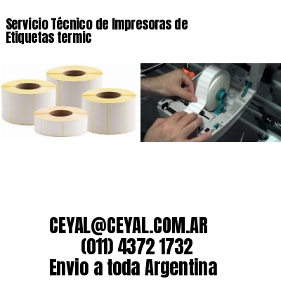 Servicio Técnico de Impresoras de Etiquetas termic