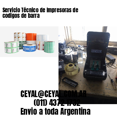 Servicio Técnico de Impresoras de codigos de barra