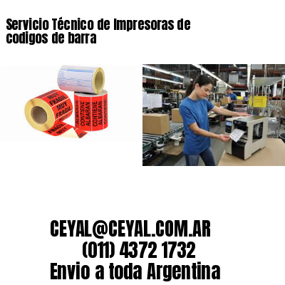 Servicio Técnico de Impresoras de codigos de barra