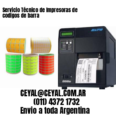 Servicio Técnico de Impresoras de codigos de barra