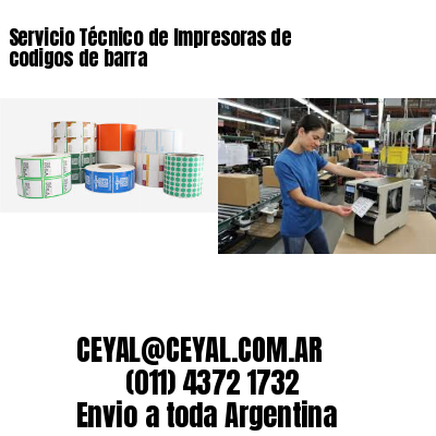 Servicio Técnico de Impresoras de codigos de barra