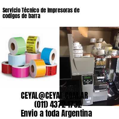 Servicio Técnico de Impresoras de codigos de barra