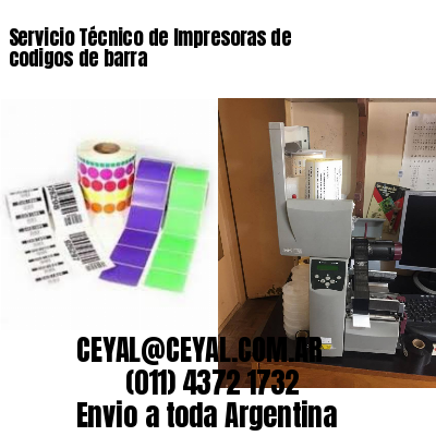 Servicio Técnico de Impresoras de codigos de barra