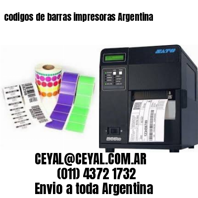 codigos de barras impresoras Argentina