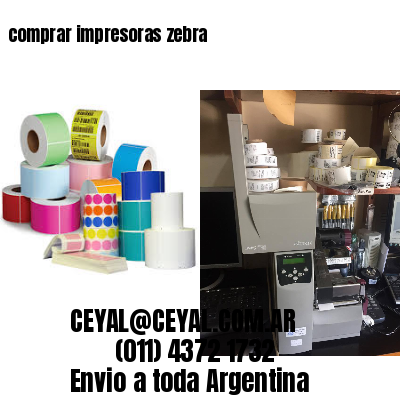 comprar impresoras zebra