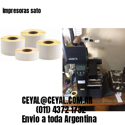 impresoras sato