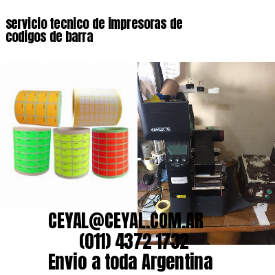 servicio tecnico de impresoras de codigos de barra