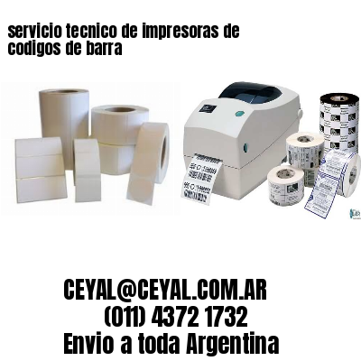 servicio tecnico de impresoras de codigos de barra