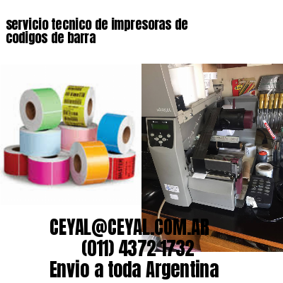 servicio tecnico de impresoras de codigos de barra