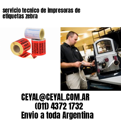 servicio tecnico de impresoras de etiquetas zebra
