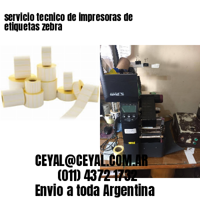 servicio tecnico de impresoras de etiquetas zebra