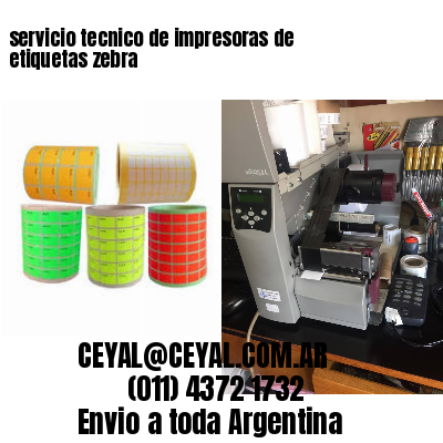 servicio tecnico de impresoras de etiquetas zebra