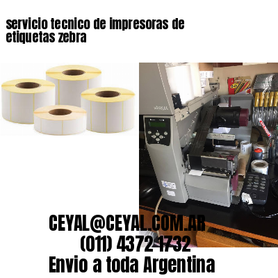 servicio tecnico de impresoras de etiquetas zebra