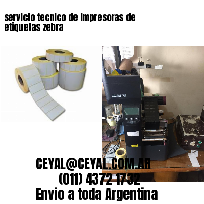 servicio tecnico de impresoras de etiquetas zebra